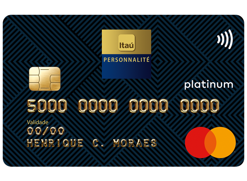 cartão Personnalité Platinum