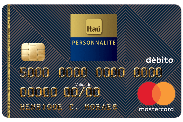 Cartão de Débito  Itaú Personnalité