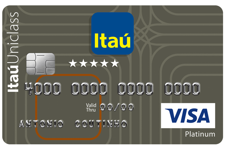 Cartão de Crédito  Itaú Uniclass Platinum Visa