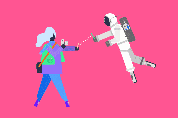 gif com imagens rotativas referentes ao aplicativo iti