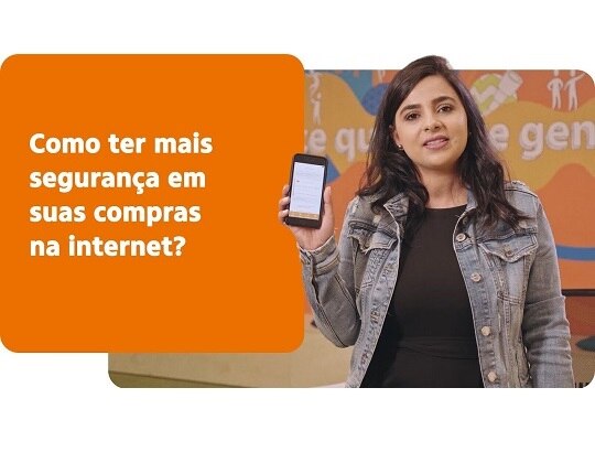 Thumb segurança em compras online.