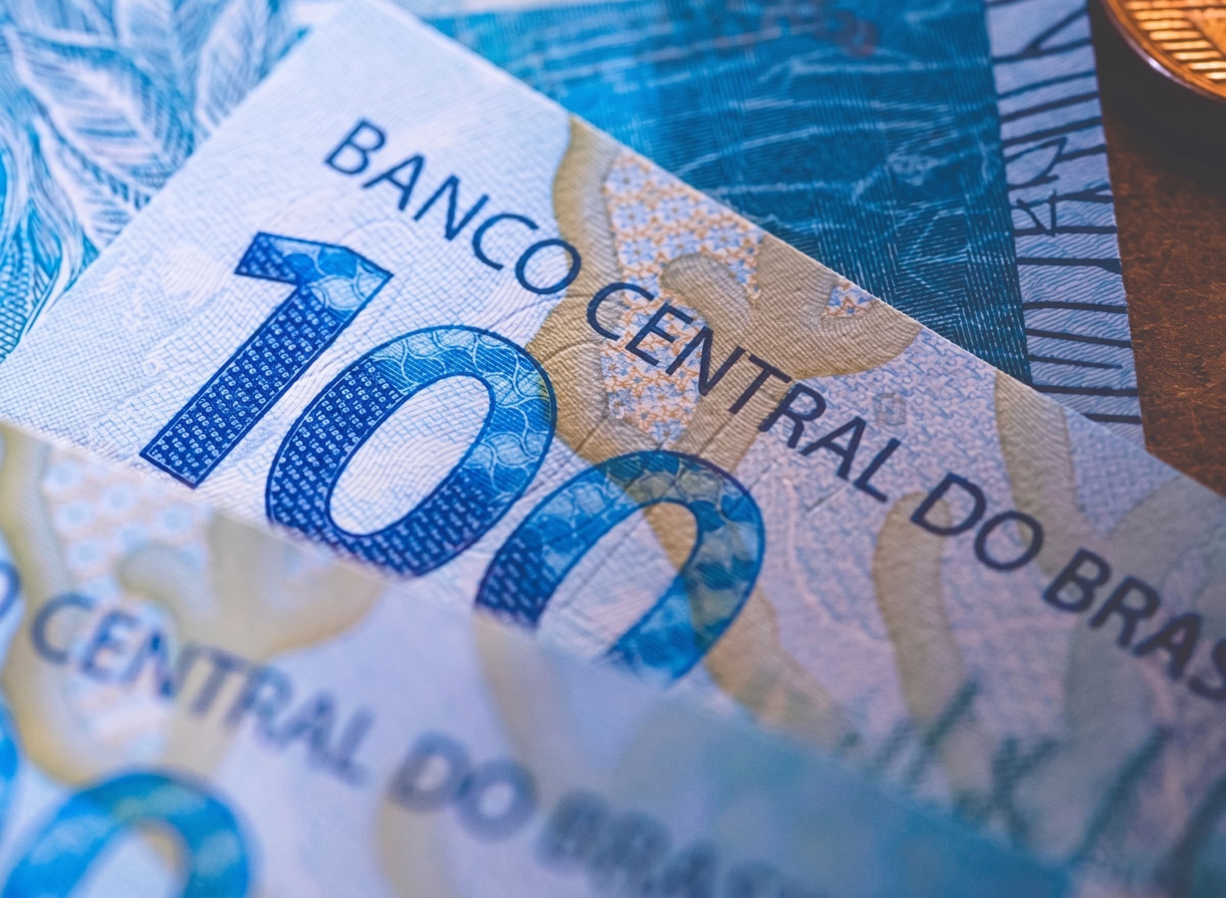 Cédula de 100 reais.