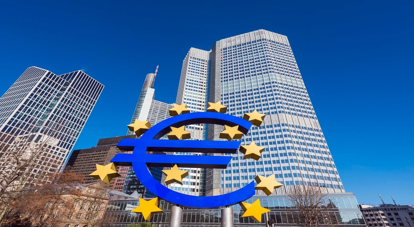 Banco Central Europeu. Fonte: Shutterstock