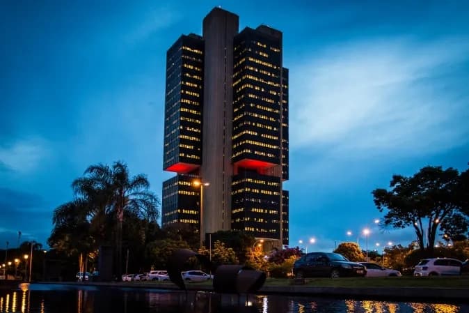 Edifício-sede do Banco Central, em Brasília