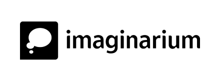Imagem com fundo branco e logo da Imaginarium.