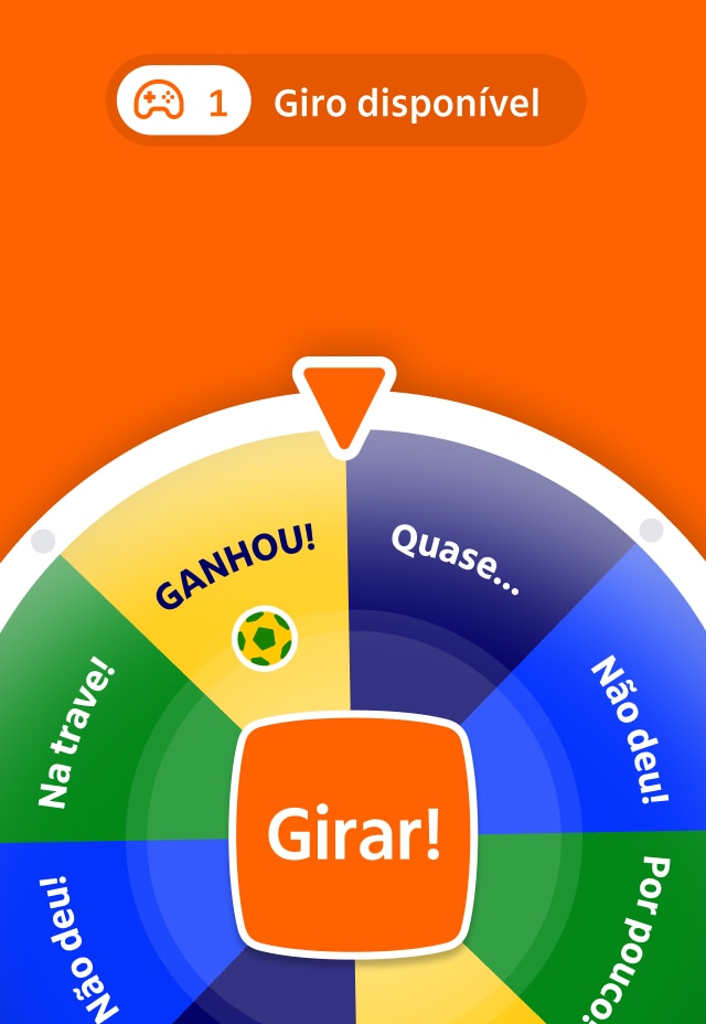 Giros semanais para ganhar prêmios instantâneos