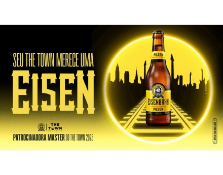 Seu The Town merece uma Eisen. Patrocinadora master do The Town 2025.