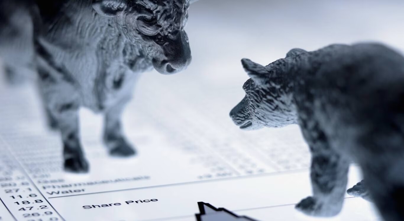 Imagem ilustrativa do artigo Ursos, touros e lobos