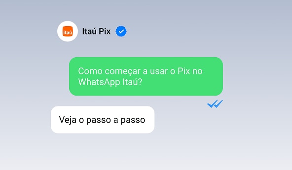 Fernanda Torres com celular em mãos realizando Pix Itaú