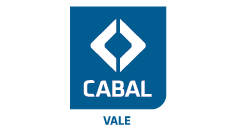 Logo da bandeira Cabal. Lê-se: "Cabal Vale".