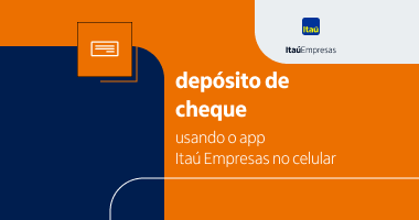 Capa do vídeo sobre como depositar cheques pelo app