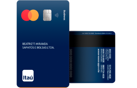 Cartão de crédito Itaú Business Mastercard
