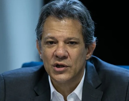Foto do ministro Fernando Haddad