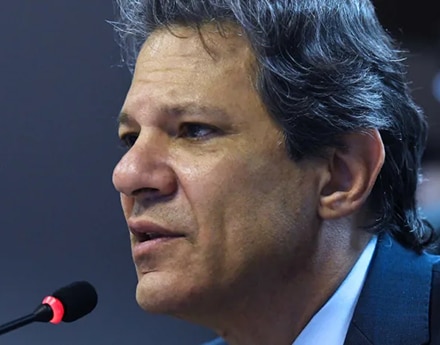 Foto do ministro Fernando Haddad