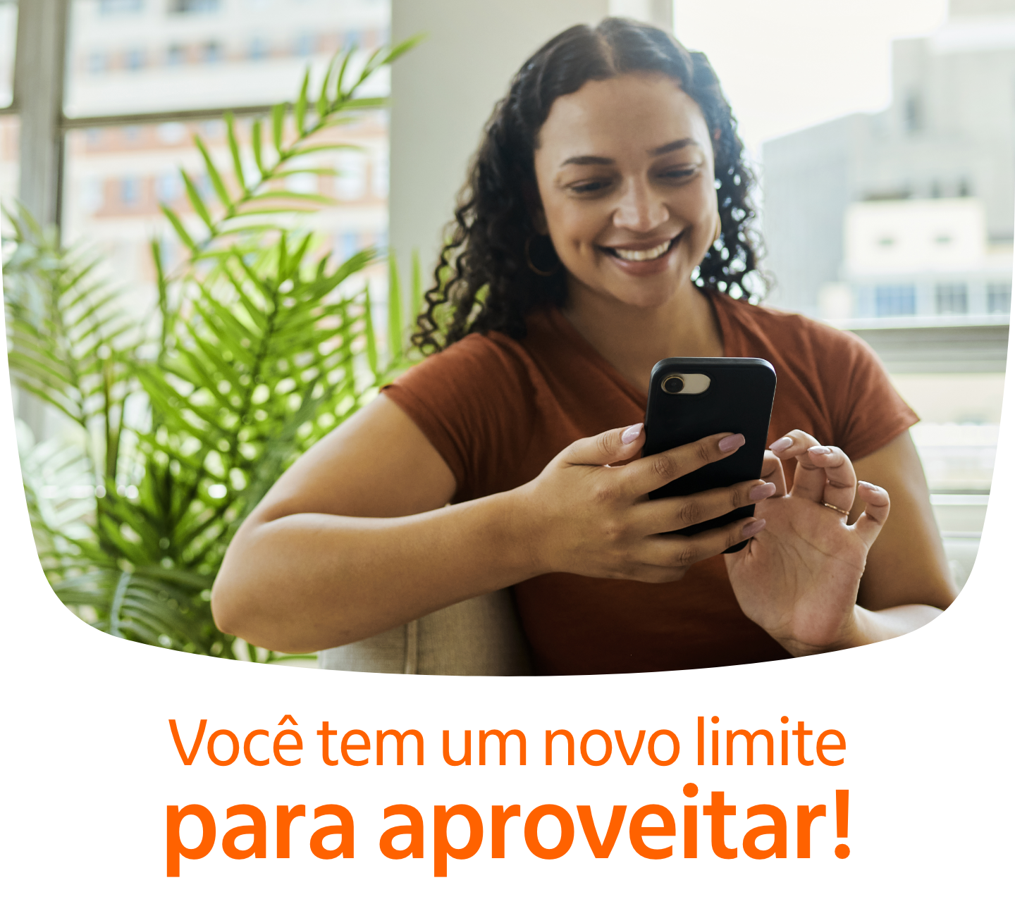 Você tem um novo limite para aproveitar!