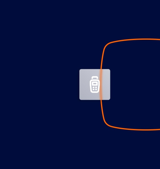 Ilustração da Laranjinha Smart Itaú