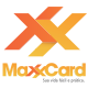 Logo da bandeira Maxxcard. Lê-se: "Maxxcard".