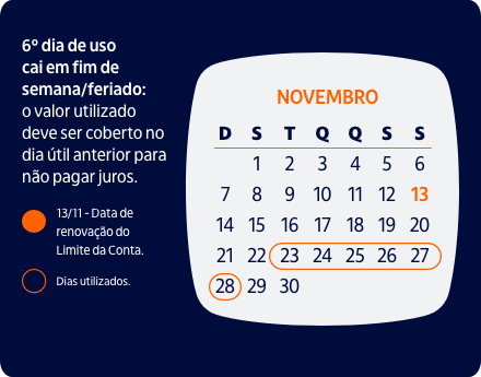 Imagem de calendário ilustrando o título e descrição a seguir.