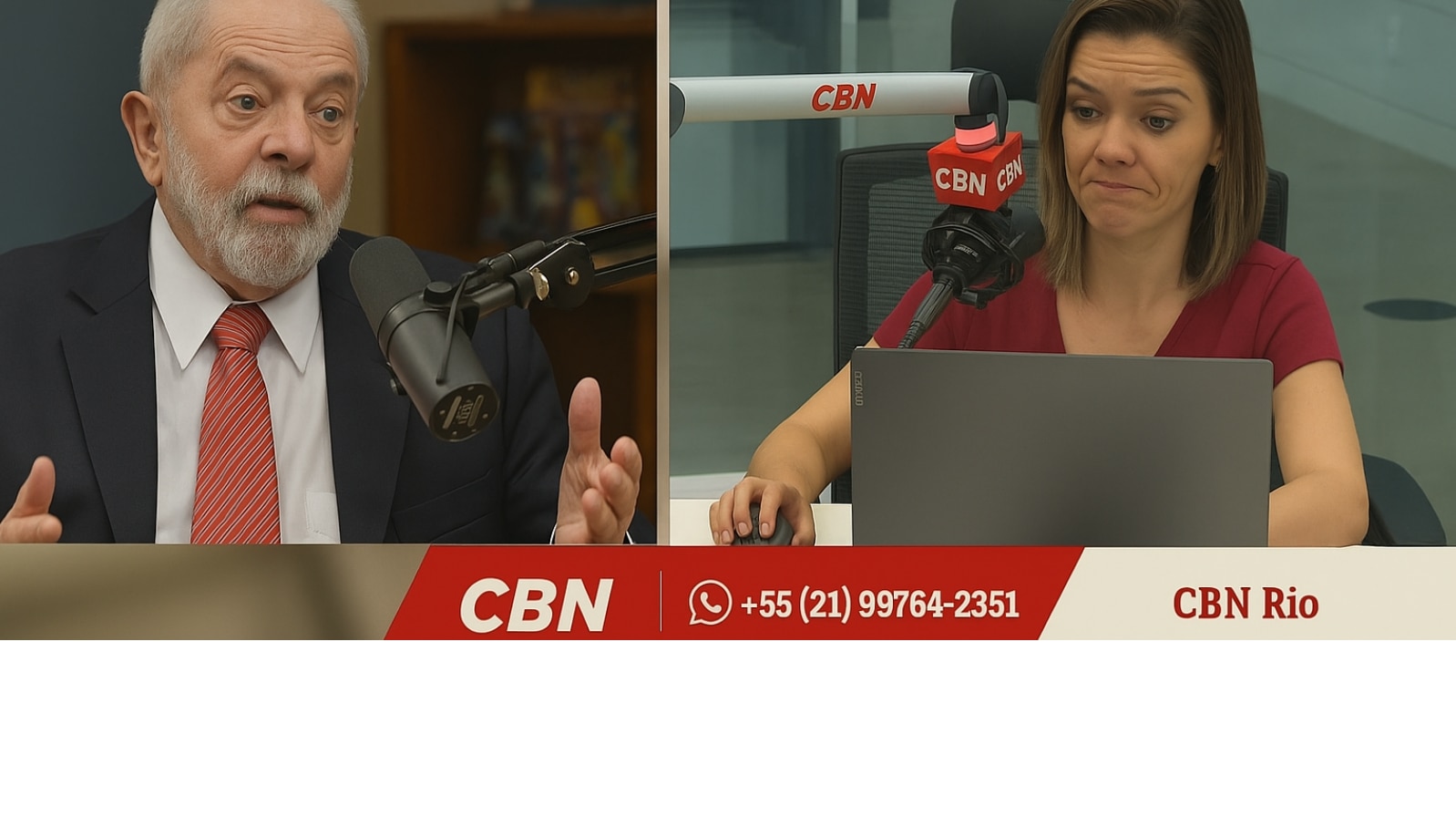 Notícia falsa que circula na internet
