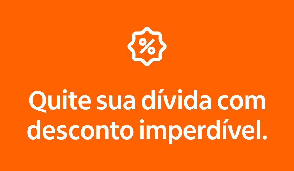Quite sua dívida com desconto imperdível.