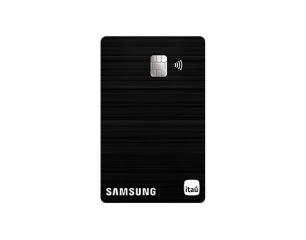 imagem do cartão Samsung Itaú Platinum