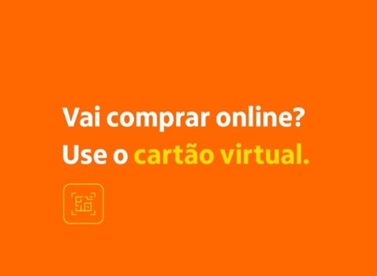 vai comprar online? use o cartão virtual