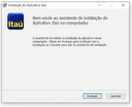 atualizar o aplicativo Itaú no computador quarta tela