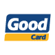 Logo da bandeira Good Card. Lê-se: "Good Card".