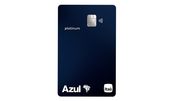 Ilustração do cartão Azul Itaú Platinum