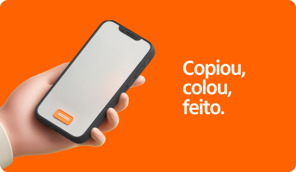 Imagem com ilustração da tela de um celular.