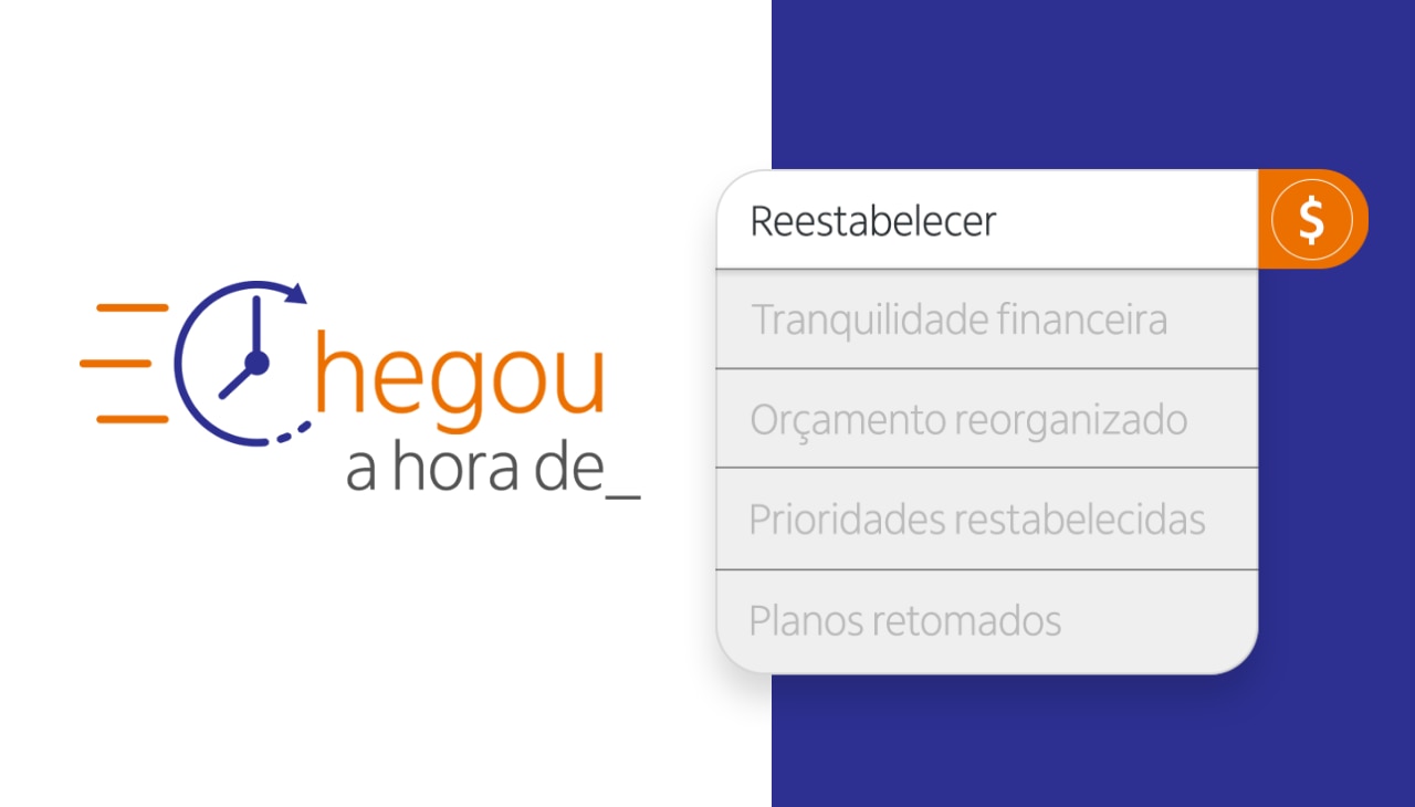 Chegou a hora de reestabelecer. 