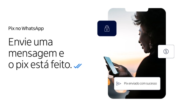 imagem ilustrativa de cliente Personnalité usando pix no whatasapp