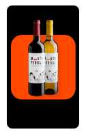 Dois vinhos que poderão estar no plano contratado no clube de vinhos do Itaú.