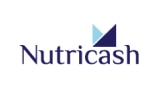 Logo da bandeira Nutricash. Lê-se: "Nutricash".