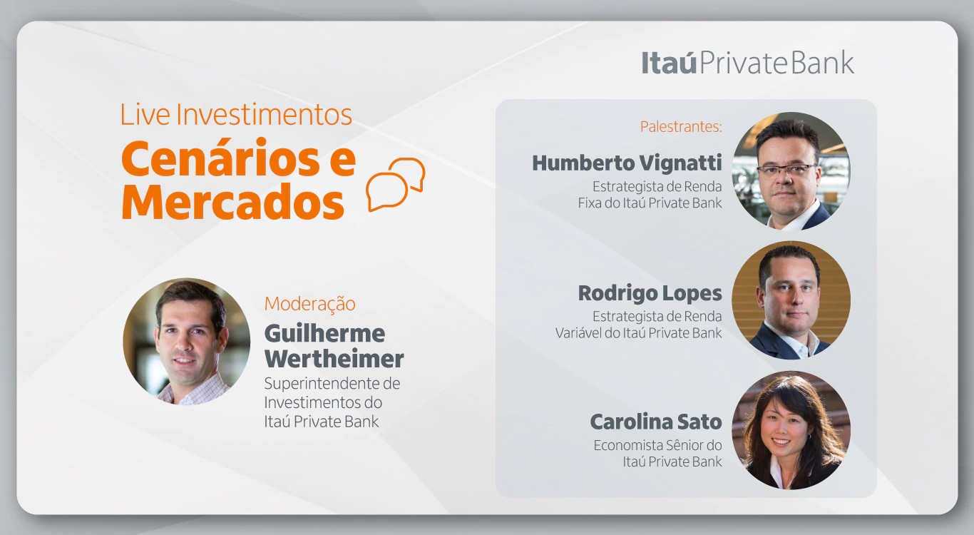 Imagem ilustrativa do artigo Vídeo mensal de investimentos: cenários e mercados