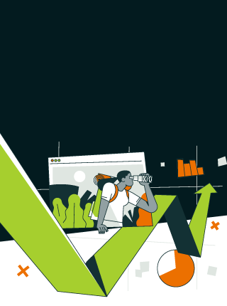 ilutrações relacionadas ao universo de investimentos