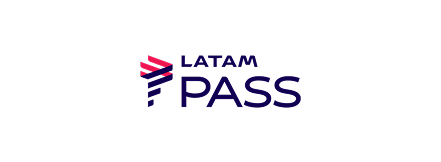 Imagem da logomarca Latam Pass.