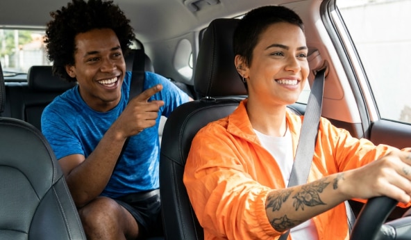 Cliente Itaú com motorista de aplicativo