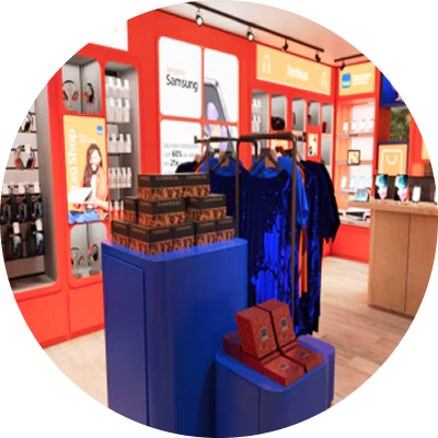 Loja física Itaú Shop