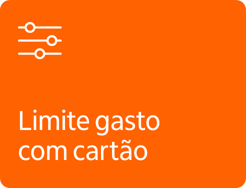 Limite gasto por cartão