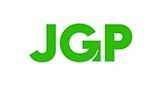 Logo do gestor JGP, parceiro do Itaú Private.