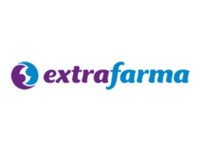 logo da farmácia ExtraFarma