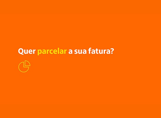 que parcelar a fatura?
