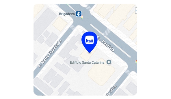 Mapa da localização do Espaço Uniclass