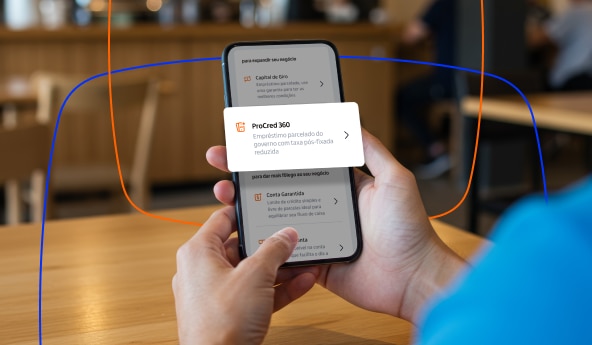 Imagem ilustrativa do aplicativo de Procred 360.