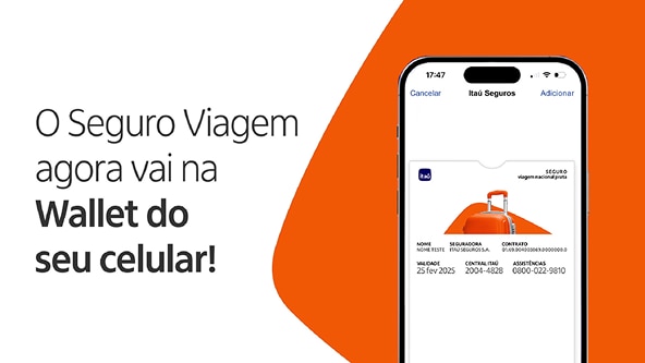 Thumbnail do vídeo: O Seguro Viagem vai na wallet do seu celular!