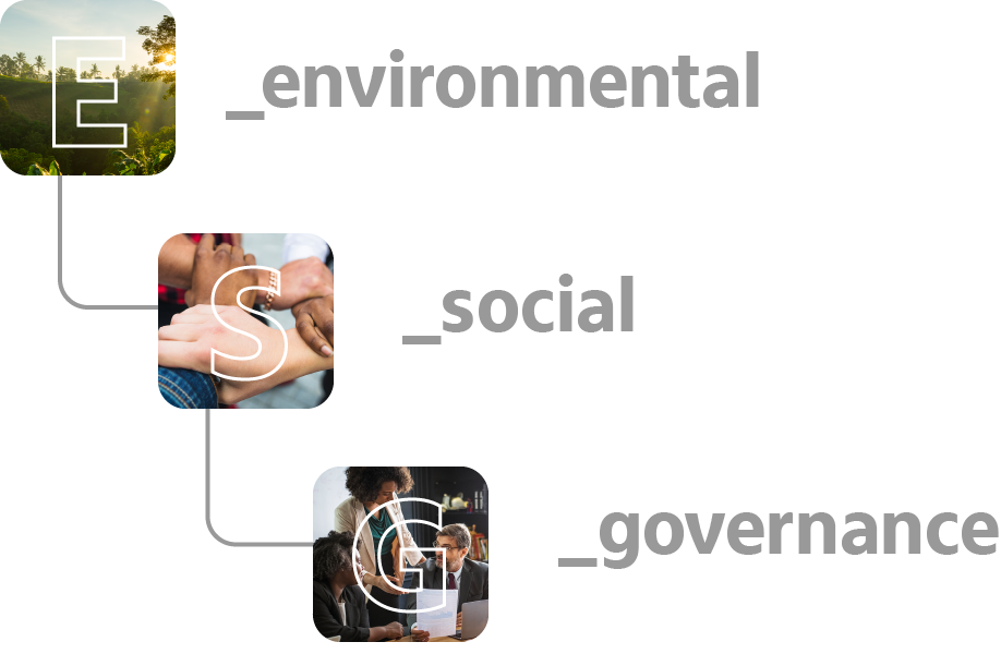 Indicadores ambientais, sociais e de governança